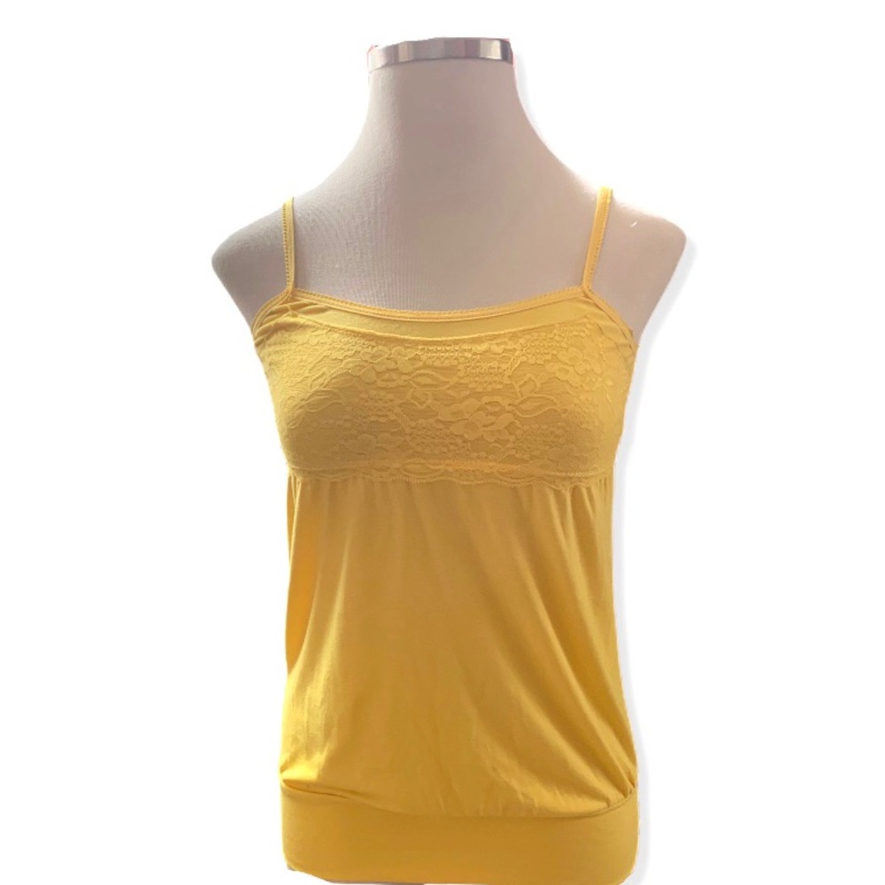 Body Central Yellow Tank Top